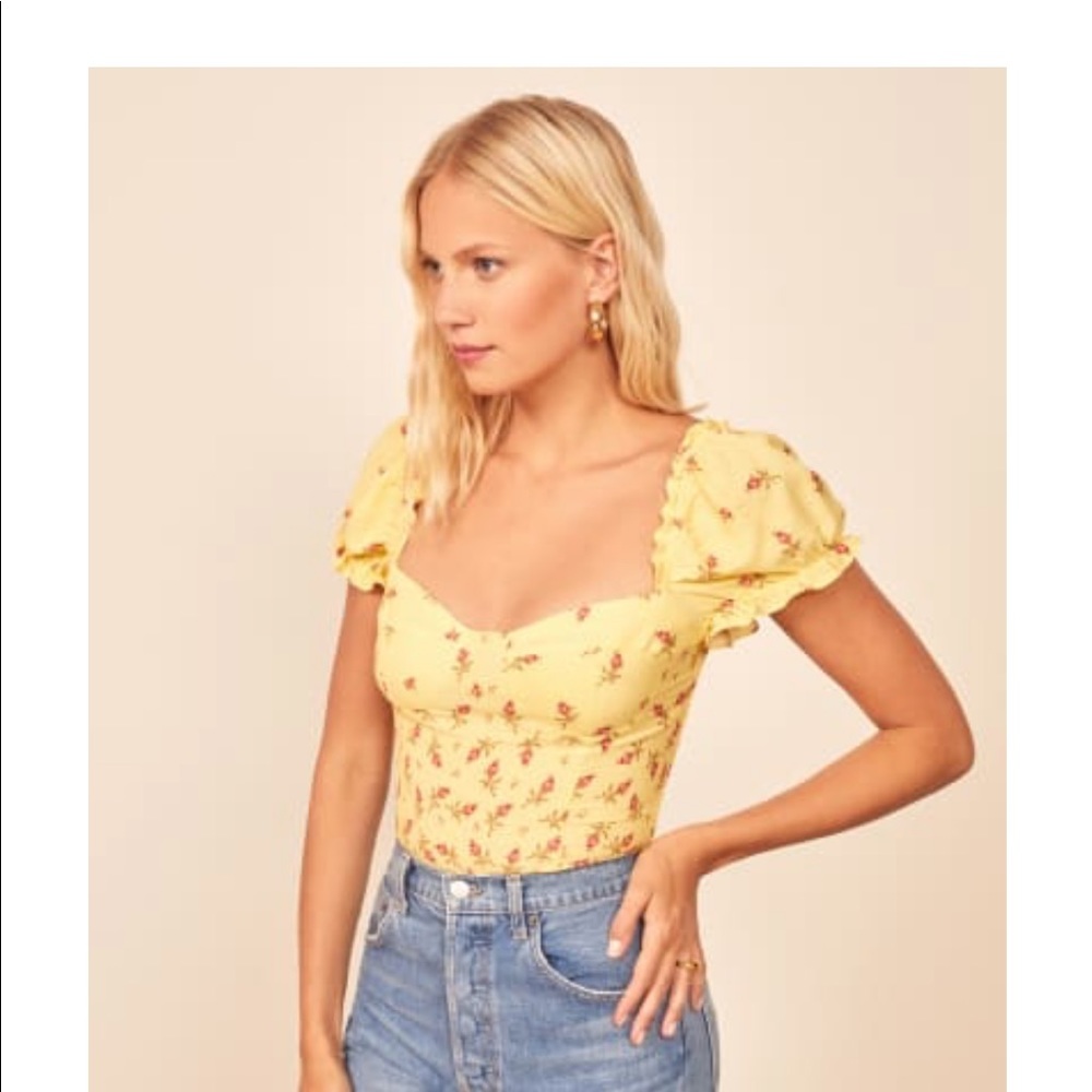 Reformation jewel top